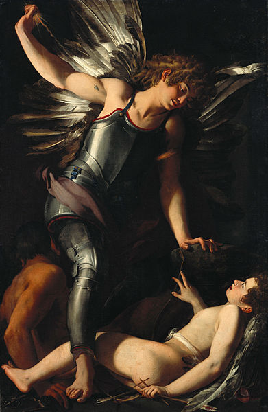 Giovanni Baglione The Divine Eros Defeats the Earthly Eros